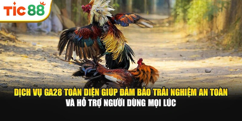 Dịch vụ GA28 toàn diện giúp đảm bảo trải nghiệm an toàn, hỗ trợ người dùng mọi lúc
