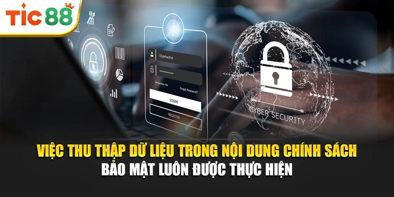 Việc thu thập dữ liệu trong nội dung chính sách bảo mật luôn được thực hiện 